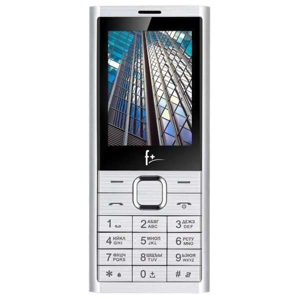 Мобильный телефон Fly F+ B241 Silver от компании F-MART - фото 1