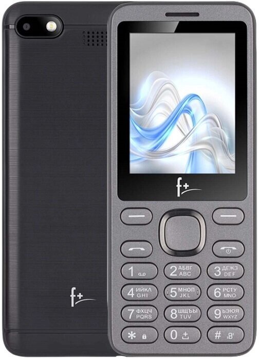 Мобильный телефон Fly F+ S240 Dark Grey от компании F-MART - фото 1