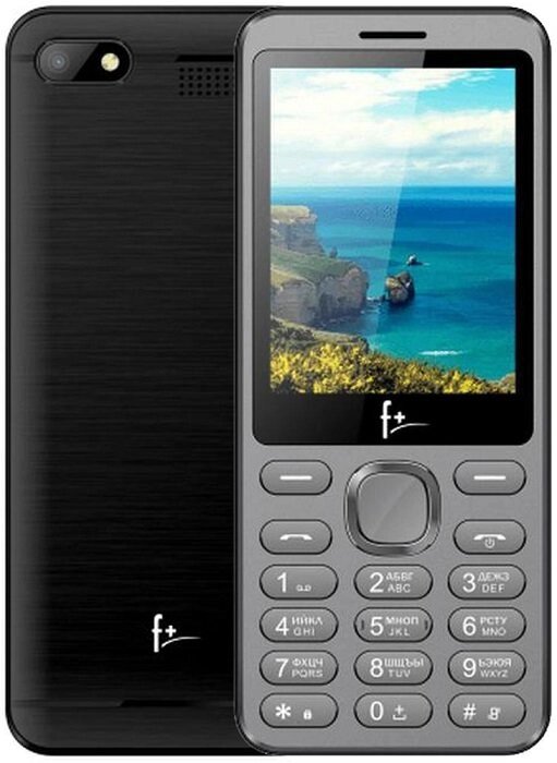 Мобильный телефон Fly F+ S286 Dark Grey от компании F-MART - фото 1