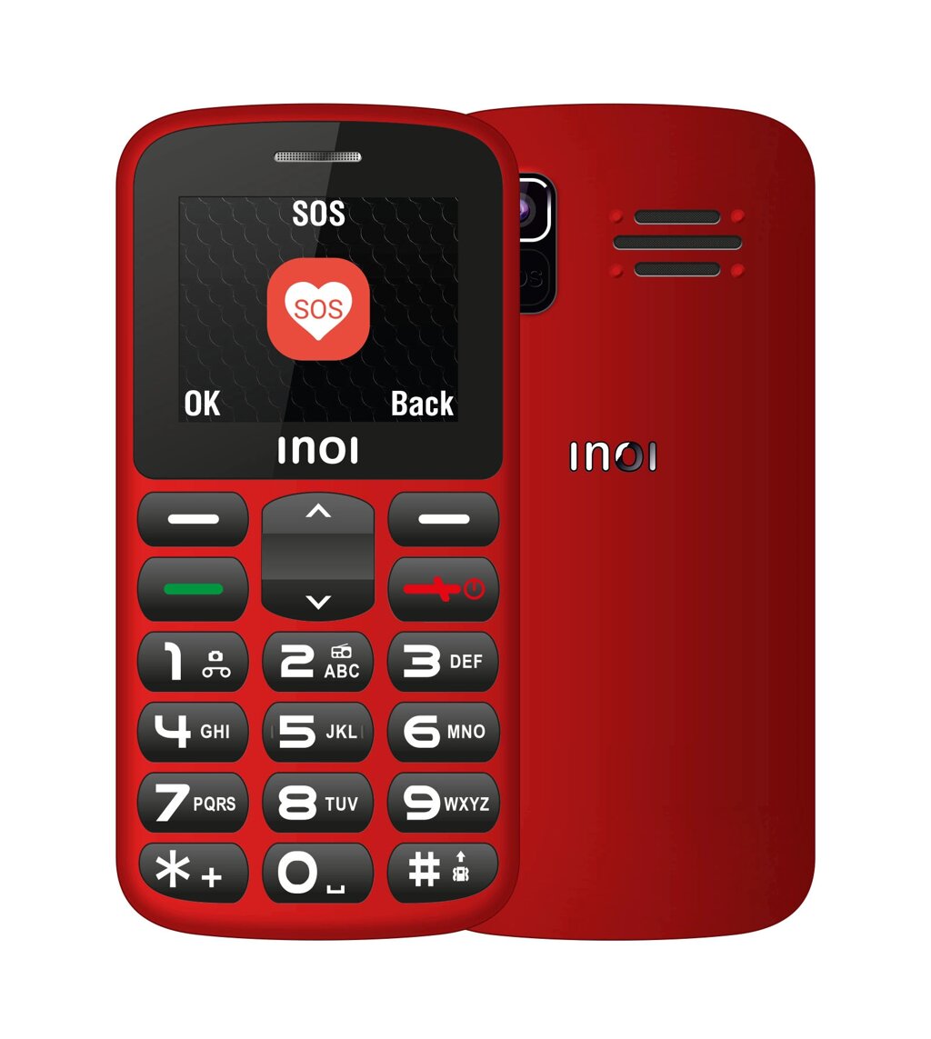 Мобильный телефон INOI 107B Red от компании F-MART - фото 1