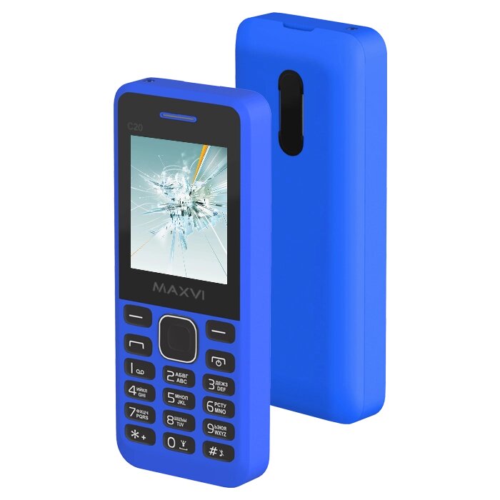 Мобильный телефон MAXVI C20 (blue) от компании F-MART - фото 2