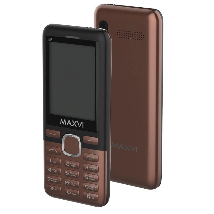 Мобильный телефон MAXVI M6 Gold от компании F-MART - фото 1