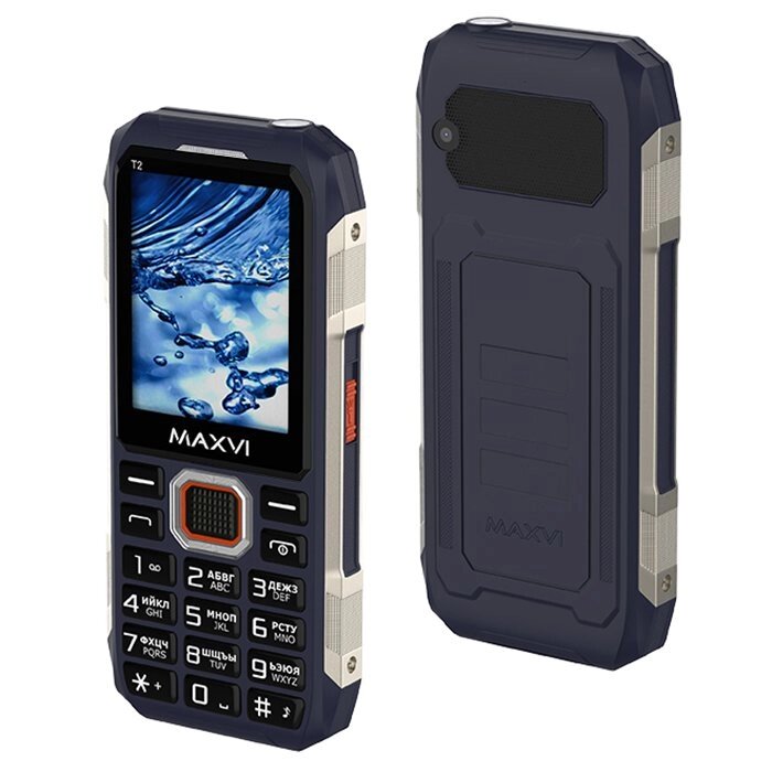 Мобильный телефон MAXVI T2 Blue от компании F-MART - фото 15