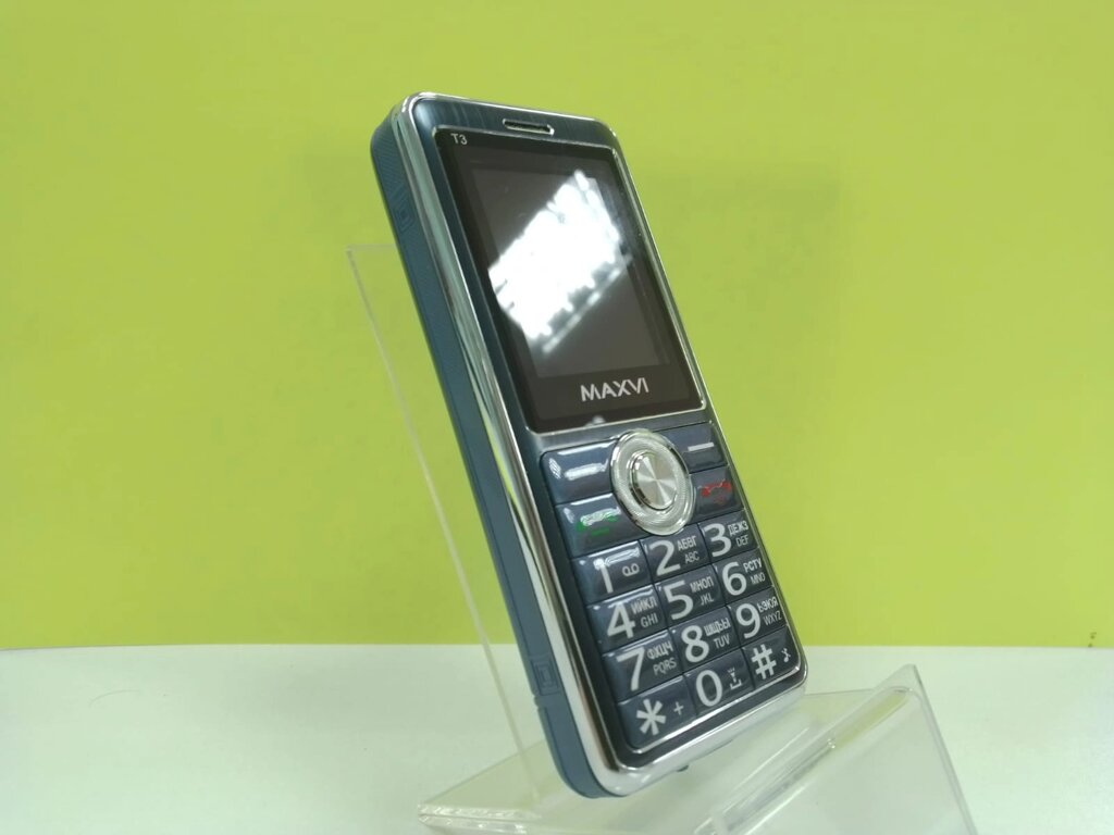 Мобильный телефон MAXVI T3 Marengo (Уценка) от компании F-MART - фото 1
