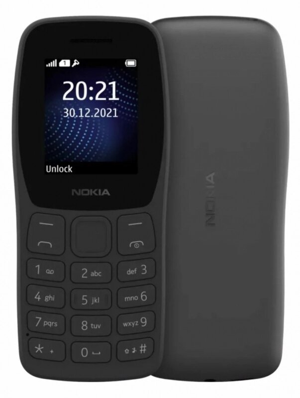 Мобильный телефон Nokia 105 DS Charcoal (TA-1428) от компании F-MART - фото 1