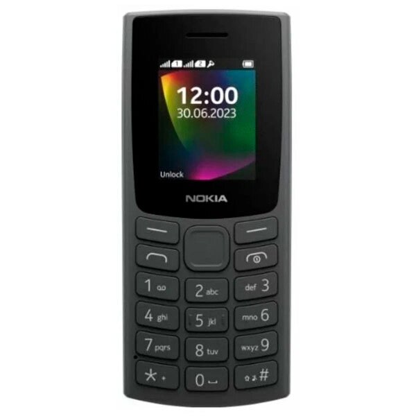Мобильный телефон NOKIA 106 DS Charcoal от компании F-MART - фото 1