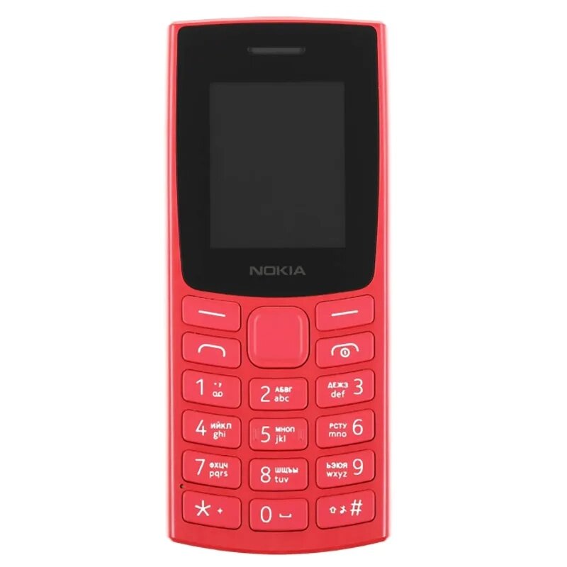 Мобильный телефон NOKIA 106 DS Red от компании F-MART - фото 1