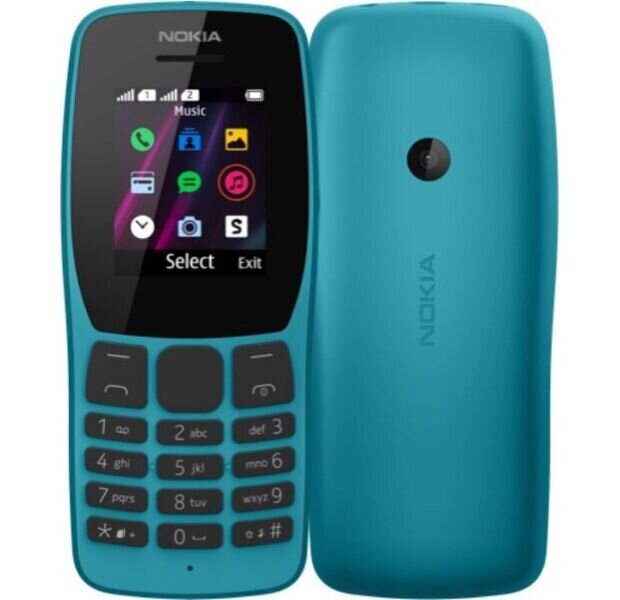 Мобильный телефон Nokia 110 DS blue (TA-1192) от компании F-MART - фото 1