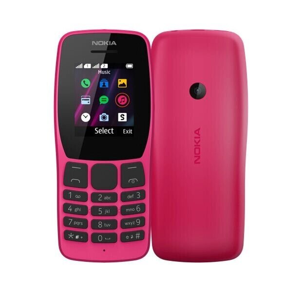 Мобильный телефон Nokia 110 DS pink (TA-1192) от компании F-MART - фото 1