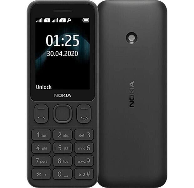 Мобильный телефон Nokia 125 DS black (TA-1253) от компании F-MART - фото 1