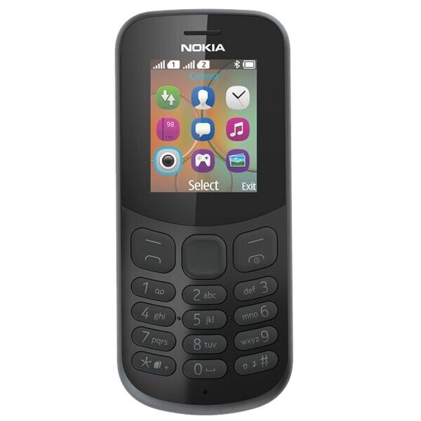 Мобильный телефон Nokia 130 DS black (TA-1017) от компании F-MART - фото 1