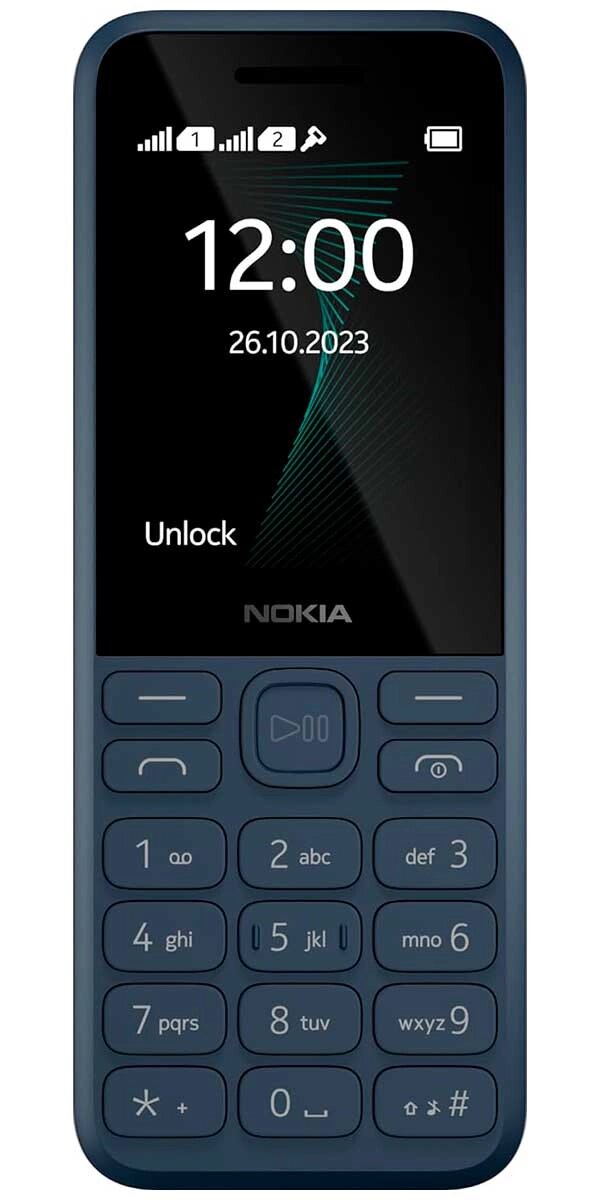 Мобильный телефон NOKIA 130 DS Dark Blue от компании F-MART - фото 1