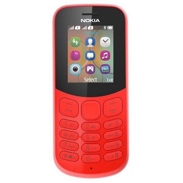 Мобильный телефон Nokia 130 DS red (TA-1017) от компании F-MART - фото 1