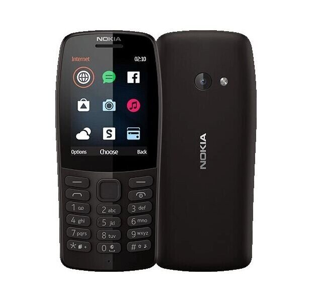 Мобильный телефон Nokia 210 DS black (TA-1139) от компании F-MART - фото 1