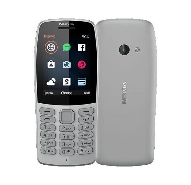 Мобильный телефон Nokia 210 DS Grey (TA-1139) от компании F-MART - фото 1