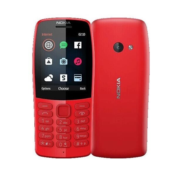 Мобильный телефон Nokia 210 DS red (TA-1139) от компании F-MART - фото 1