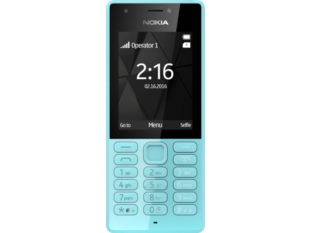 Мобильный телефон Nokia 216 DS Blue (RM-1187) от компании F-MART - фото 1
