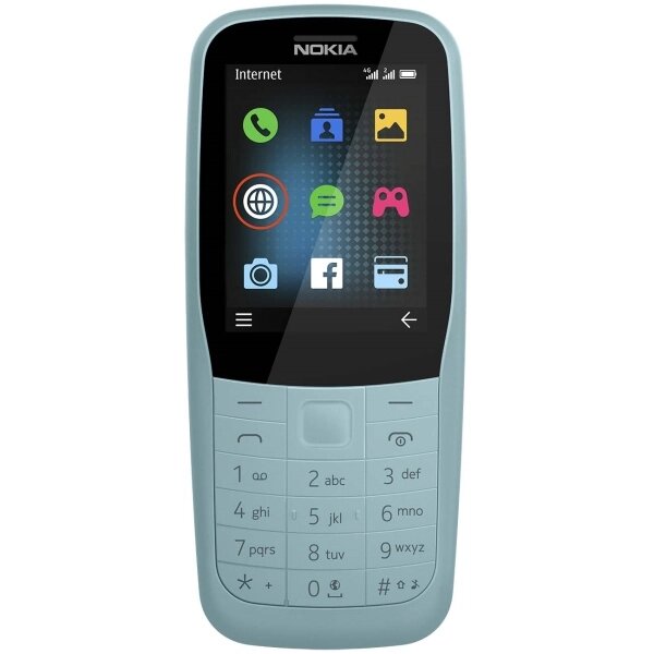 Мобильный телефон Nokia 220 DS blue (TA-1155) от компании F-MART - фото 1