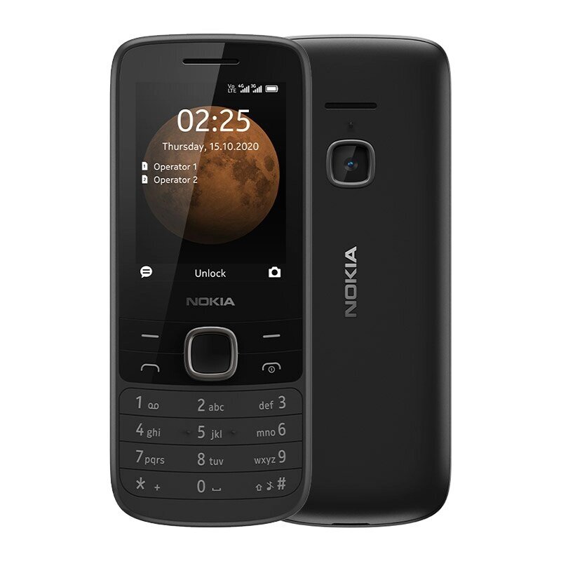 Мобильный телефон Nokia 225 4G DS Black (RM-1276) от компании F-MART - фото 1