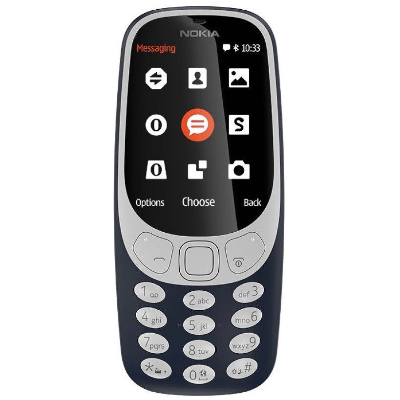 Мобильный телефон Nokia 3310 DS Dark Blue (TA-1030) от компании F-MART - фото 1
