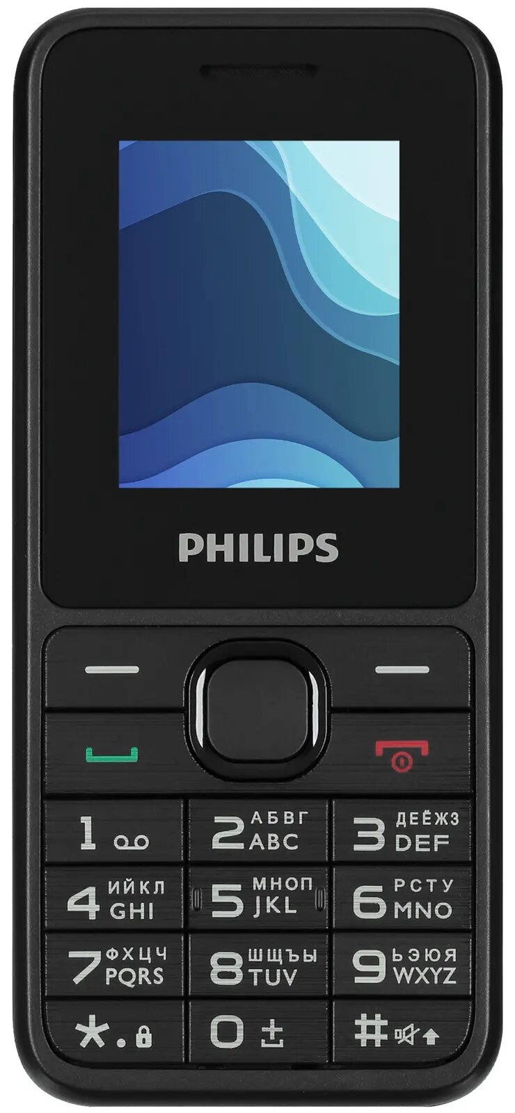 Мобильный телефон Philips E2125 Black от компании F-MART - фото 1