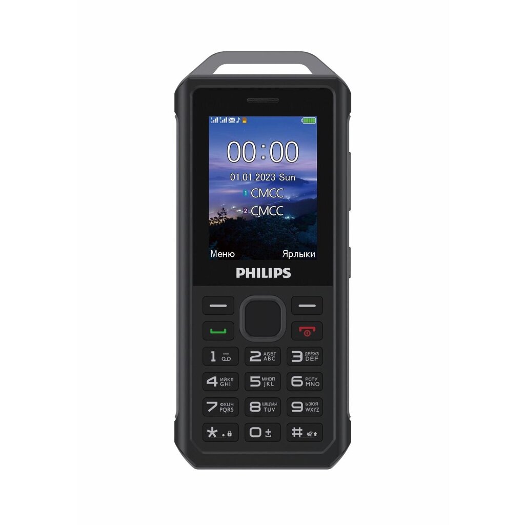 Мобильный телефон Philips E2317 Dark Grey от компании F-MART - фото 1
