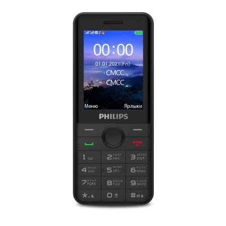 Мобильный телефон Philips Xenium E172 Black от компании F-MART - фото 1