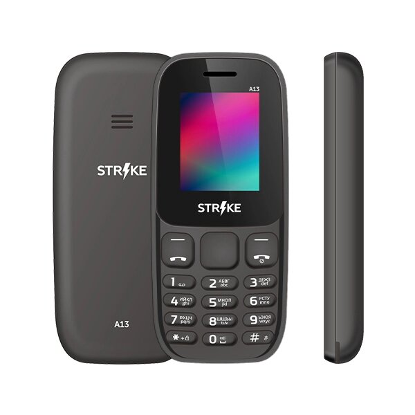 Мобильный телефон Strike A13 Black от компании F-MART - фото 1