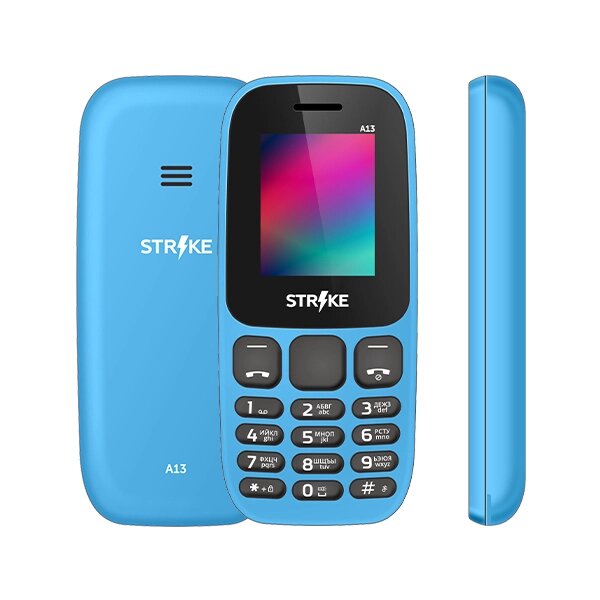 Мобильный телефон Strike A13 Blue от компании F-MART - фото 1
