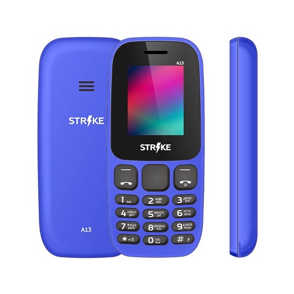 Мобильный телефон Strike A13 Dark Blue от компании F-MART - фото 1