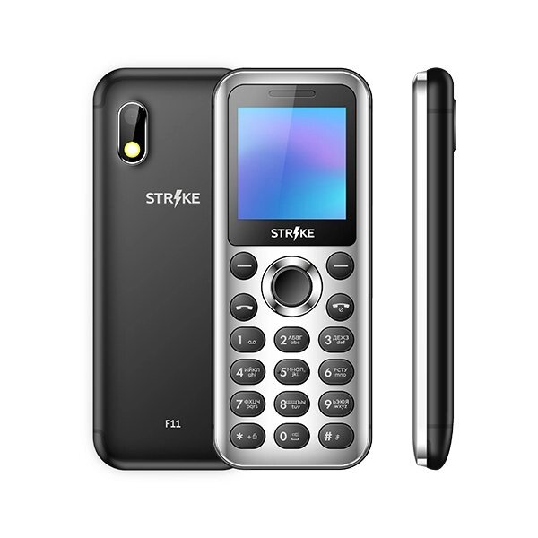 Мобильный телефон Strike F11 Black от компании F-MART - фото 1