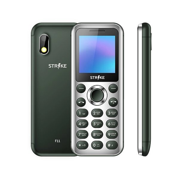 Мобильный телефон Strike F11 Green от компании F-MART - фото 1