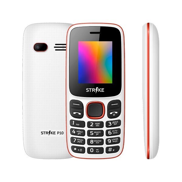 Мобильный телефон Strike P10 White от компании F-MART - фото 1