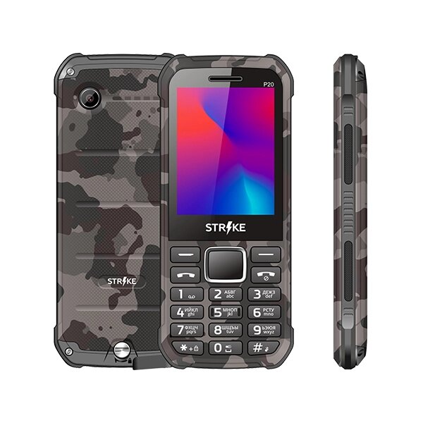 Мобильный телефон Strike P20 Camouflage от компании F-MART - фото 1