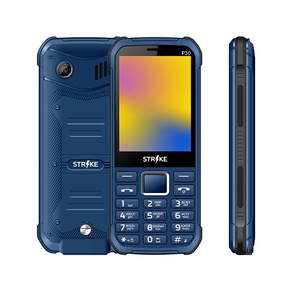 Мобильный телефон Strike P30 Dark Blue от компании F-MART - фото 1