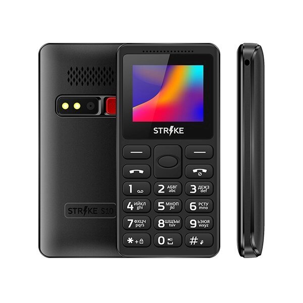 Мобильный телефон Strike S10 Black от компании F-MART - фото 1