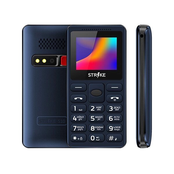 Мобильный телефон Strike S10 Blue от компании F-MART - фото 1