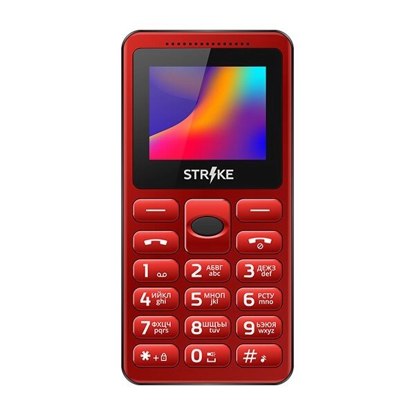 Мобильный телефон Strike S10 Red от компании F-MART - фото 1