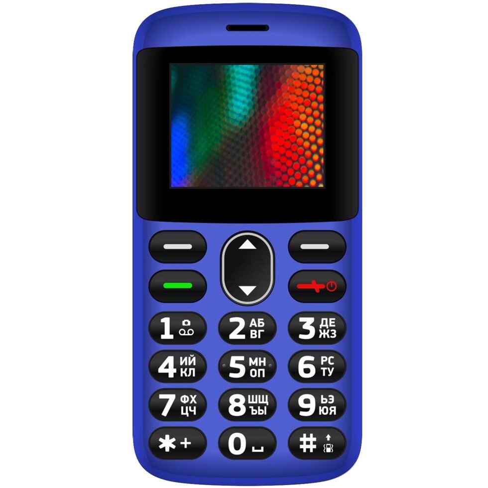 Мобильный телефон Vertex C311 Blue (без док-станции) от компании F-MART - фото 1