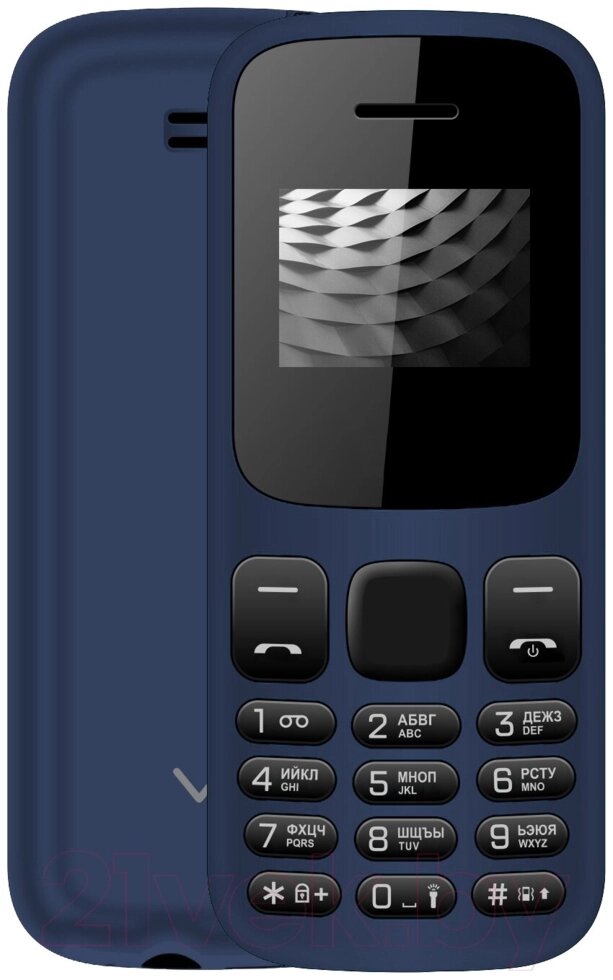 Мобильный телефон Vertex M114 Blue от компании F-MART - фото 1