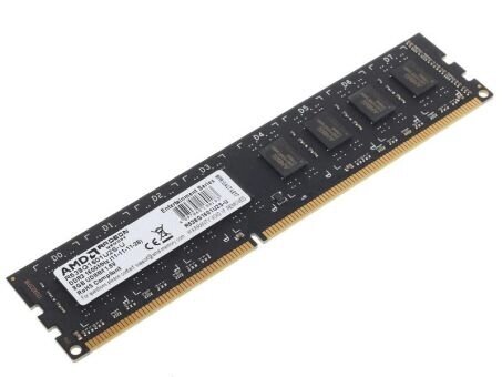 Модуль памяти DDR3 8 ГБ AMD (R538G1601U2S-U***); 12800 MБ/с; 1600 МГц; RET от компании F-MART - фото 1