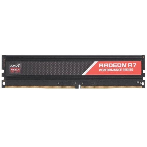 Модуль памяти DDR4 16 ГБ AMD R7416G2400U2S-UO***; 19200 MБ/с; 2400 МГц; OEM от компании F-MART - фото 1