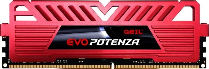 Модуль памяти DDR4 16 ГБ Geil Evo Potenza (GPR416GB3200C16BSC***); 25600 MБ/с; 3200 МГц; радиаторы; RET от компании F-MART - фото 1
