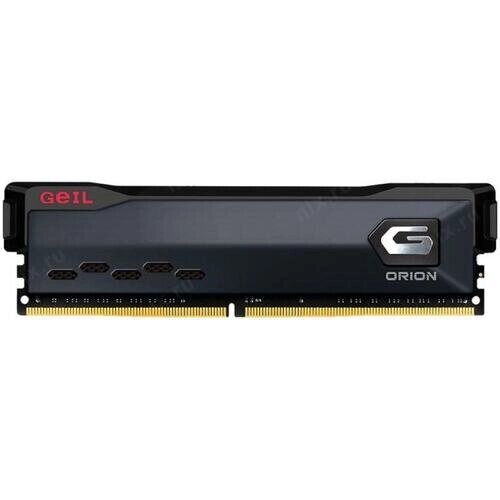 Модуль памяти DDR4 16 ГБ Geil Orion (GOG416GB3600C18BSC***); 28800 MБ/с; 3600 МГц; радиаторы; RET от компании F-MART - фото 1