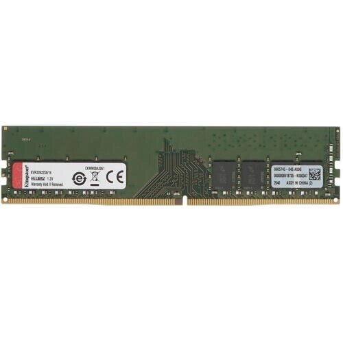Модуль памяти DDR4 16 ГБ Kingston (KVR32N22S8/16***); 25600 MБ/с; 3200 МГц; RET от компании F-MART - фото 1