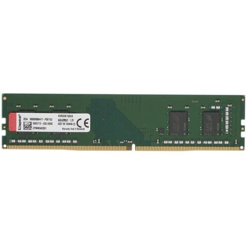 Модуль памяти DDR4 4 ГБ Kingston (KVR26N19S6/4***); 21300 MБ/с; 2666 МГц; RET от компании F-MART - фото 1