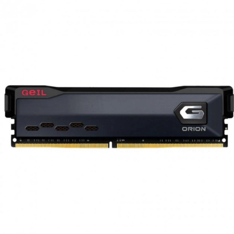 Модуль памяти DDR4 8 ГБ Geil EVO Orion Black (GOG48GB3600C18BSC***); 28800 MБ/с; 3600 МГц; радиаторы; RET от компании F-MART - фото 1