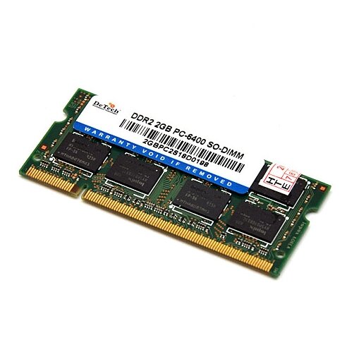 Модуль памяти DeTech DDR2 2Gb 800MHz (PC2-6400) Sodimm от компании F-MART - фото 1