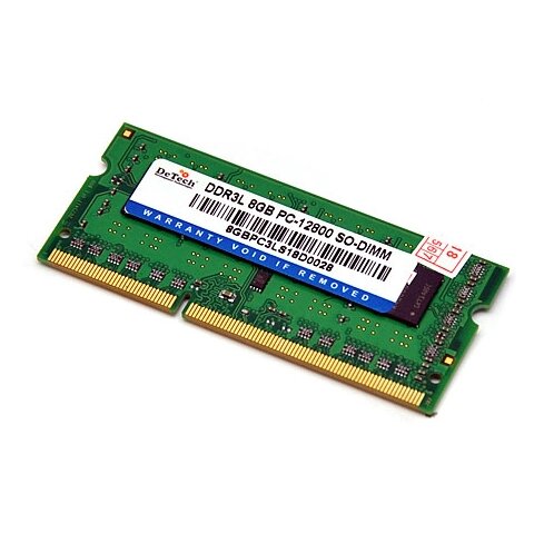 Модуль памяти DeTech DDR3L 2GB 1600MHZ PC3L-12800 Sodimm от компании F-MART - фото 1