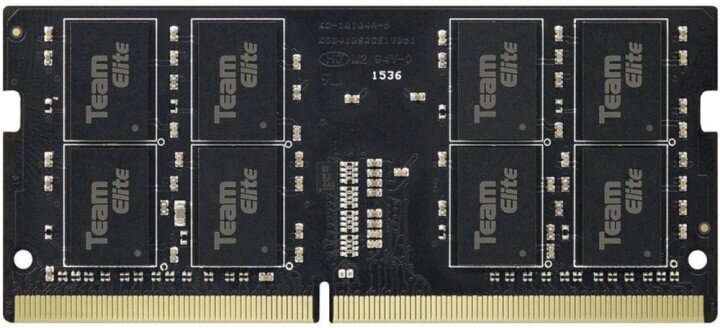 Модуль памяти SODIMM DDR4 8 ГБ Team Elit (TED48G3200C22S01***); 25600 MБ/с; 3200 МГц; RET от компании F-MART - фото 1